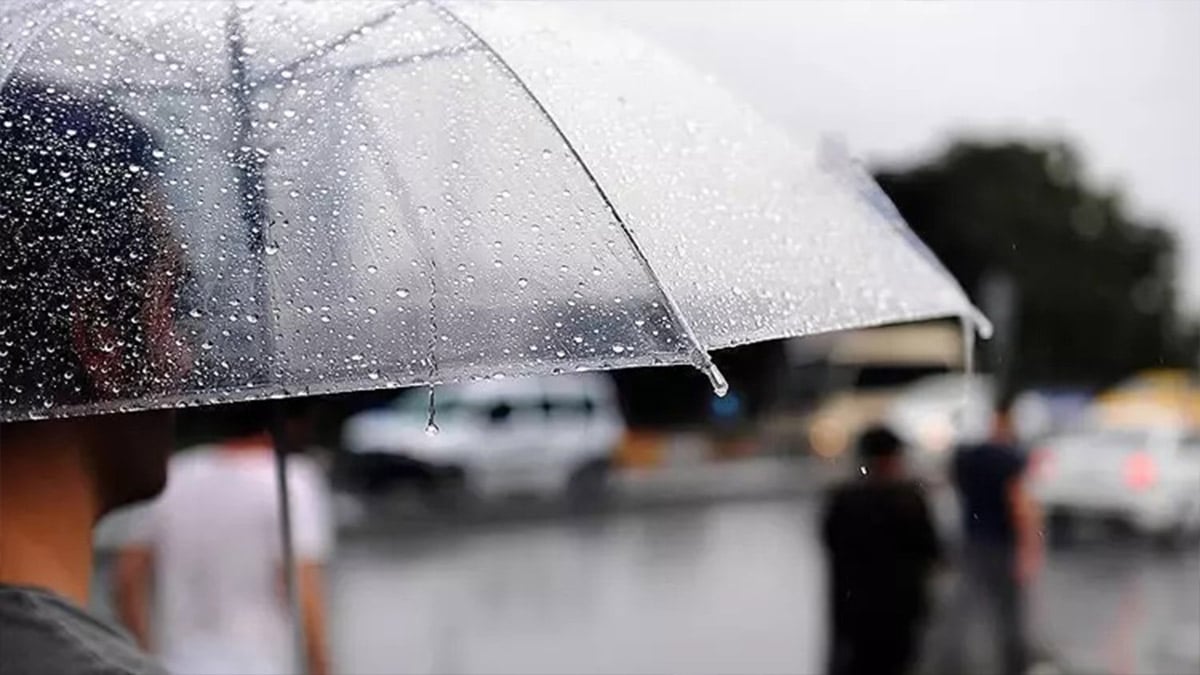 İstanbul’da beklenen yağış başladı