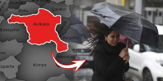 SON DAKİKA | Meteoroloji’den Ankara ve Konya için “turuncu” uyarı: Saat 16:00’da başlıyor!