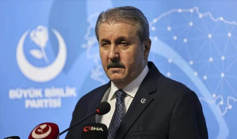 BBP Genel Başkanı Destici: PJAK, YPG, PYD, SDG silah bırakmadıkça fesih geçerli değildir