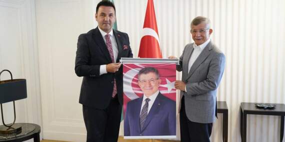 TÜMKON’dan Davutoğlu’na ziyaret: Yerelden küresele kalkınma hamlesi