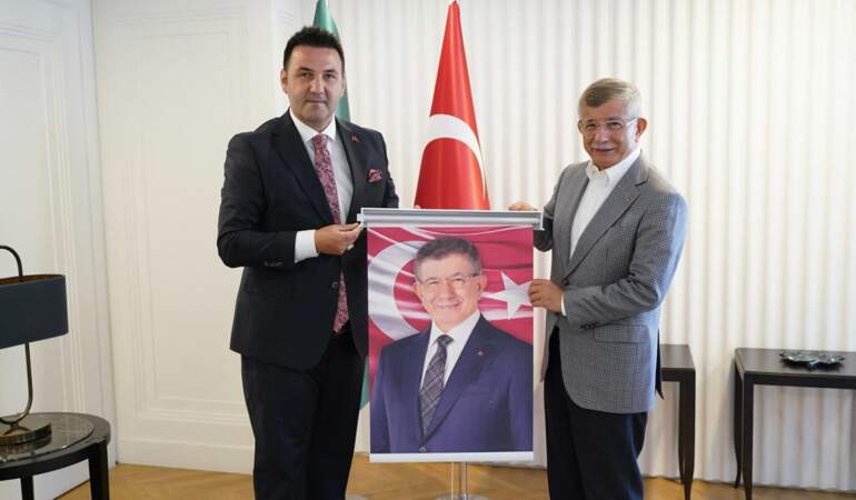 TÜMKON’dan Davutoğlu’na ziyaret: Yerelden küresele kalkınma hamlesi