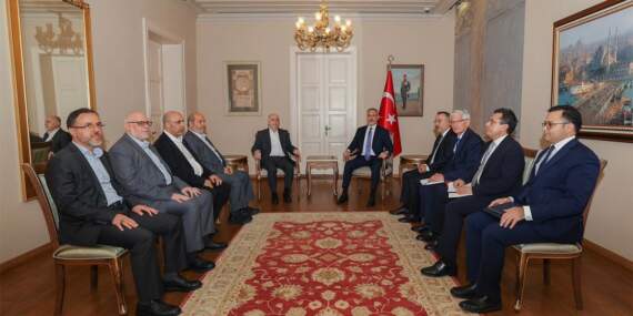 Bakan Fidan, Hamas heyetiyle görüştü: ‘İsrail açlığı soykırım için silah olarak kullanıyor’