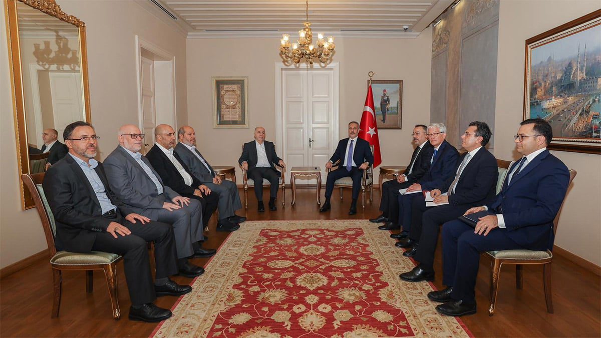 Bakan Fidan, Hamas heyetiyle görüştü: ‘İsrail açlığı soykırım için silah olarak kullanıyor’