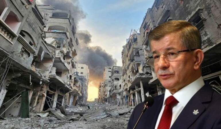 Davutoğlu’ndan İslam dünyasına çağrı: Gazze için somut adım atın