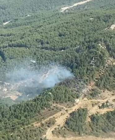 Milas’ta orman yangını