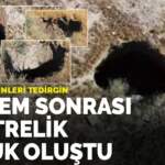 Balıkesir depreminin ardından Eskişehir’de 6 metrelik obruk oluştu: Mahalle sakinleri tedirgin