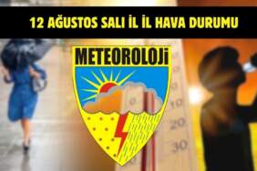 Meteoroloji’den yeni uyarı geldi! Tüm Türkiye’yi yakından ilgilendiriyor: İşte 12 Ağustos il il hava durumu