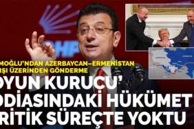 İmamoğlu’ndan Azerbaycan–Ermenistan barışı üzerinden gönderme: ‘Oyun kurucu’ iddiasındaki hükümet kritik süreçte yoktu