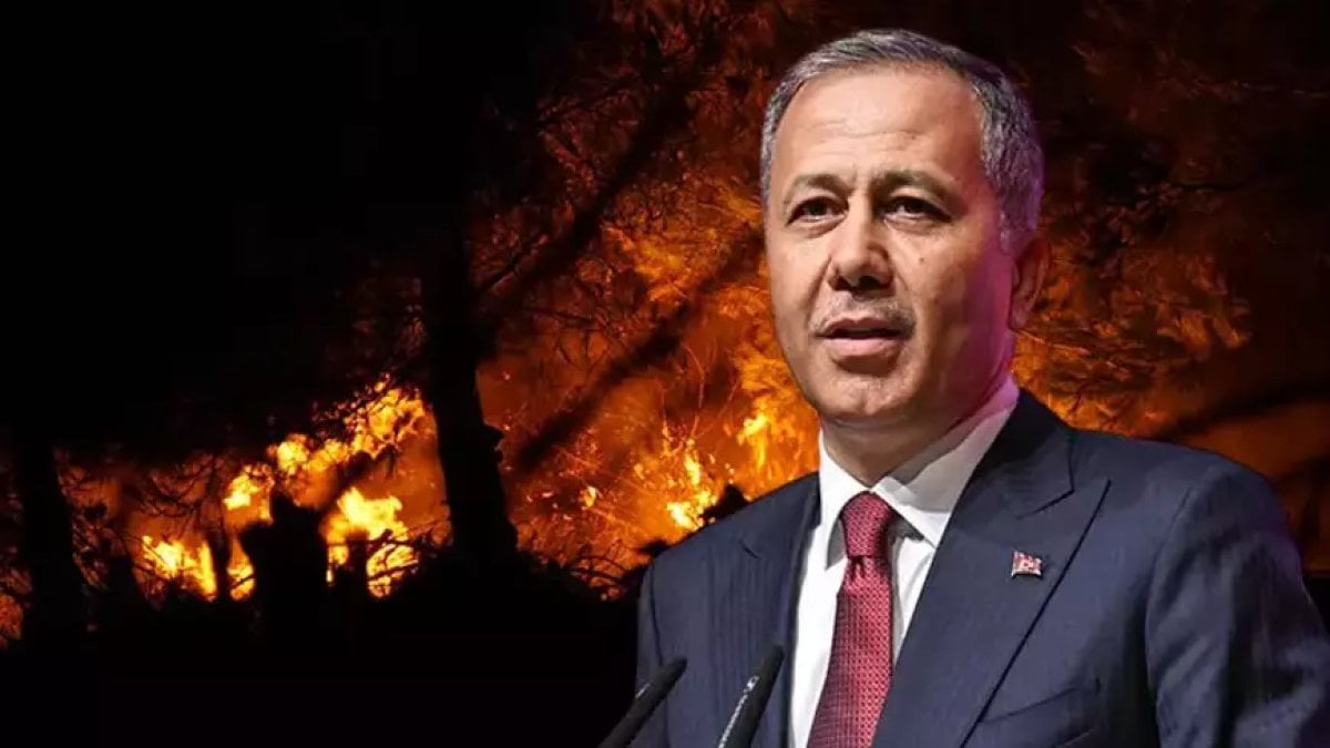 Yerlikaya: Çanakkale’de orman yangınından 348 kişi kurtarıldı