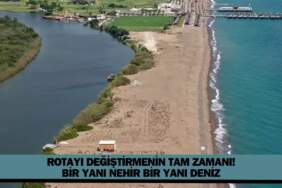 Bir tarafı deniz bir tarafı nehir! Doğanın büyüleyici güzelliği: Henüz keşfedilmedi, rotayı değiştirmenin tam zamanı