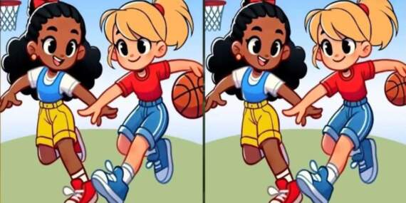 Meydan okumaya hazır mısınız? Sadece en zekilerin 12 saniyede çözebildiği basketbol fark bulmaca testi