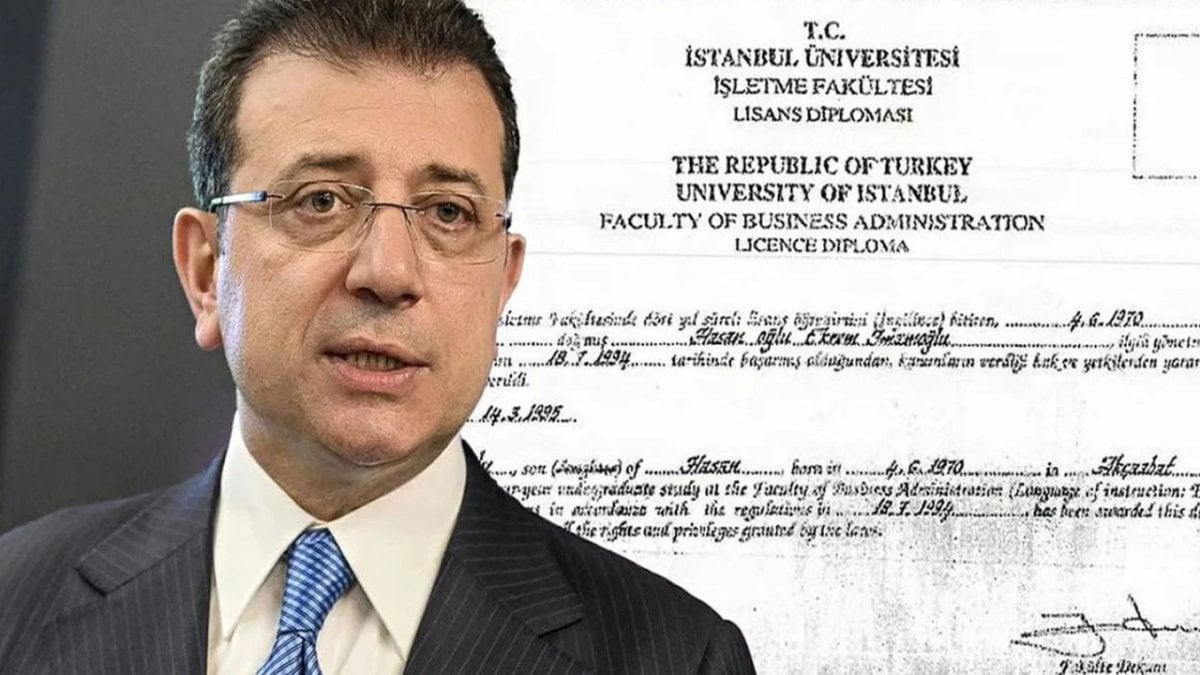 İmamoğlu ile birlikte 28 kişinin diploması YÖKSİS’ten silindi