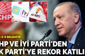 İşte o 9 belediye: CHP ve İYİ Parti’den AK Parti’ye rekor katılım