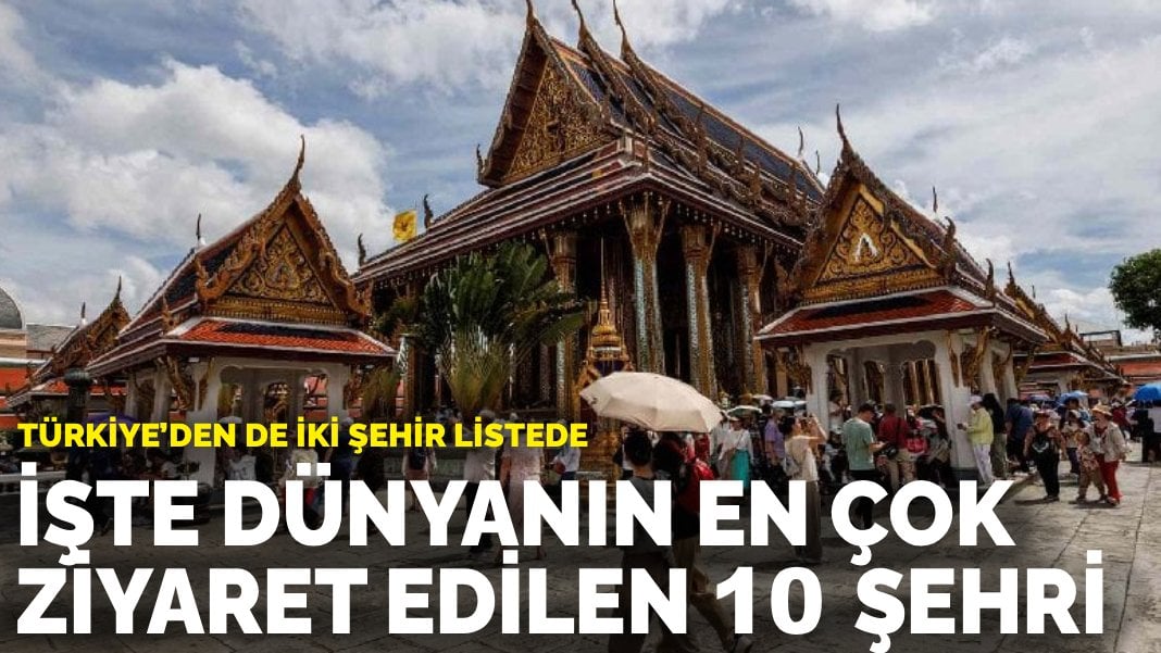 Türkiye’den de iki şehir listede: İşte dünyanın en çok ziyaret edilen 10 şehri