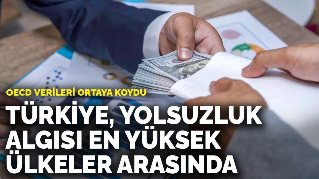 OECD: Türkiye, yolsuzluk algısı en yüksek ülkeler arasında