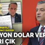 Özel’den AK Partili Mücahit Birinci iddiası: 2 milyon dolar ver dışarı çık