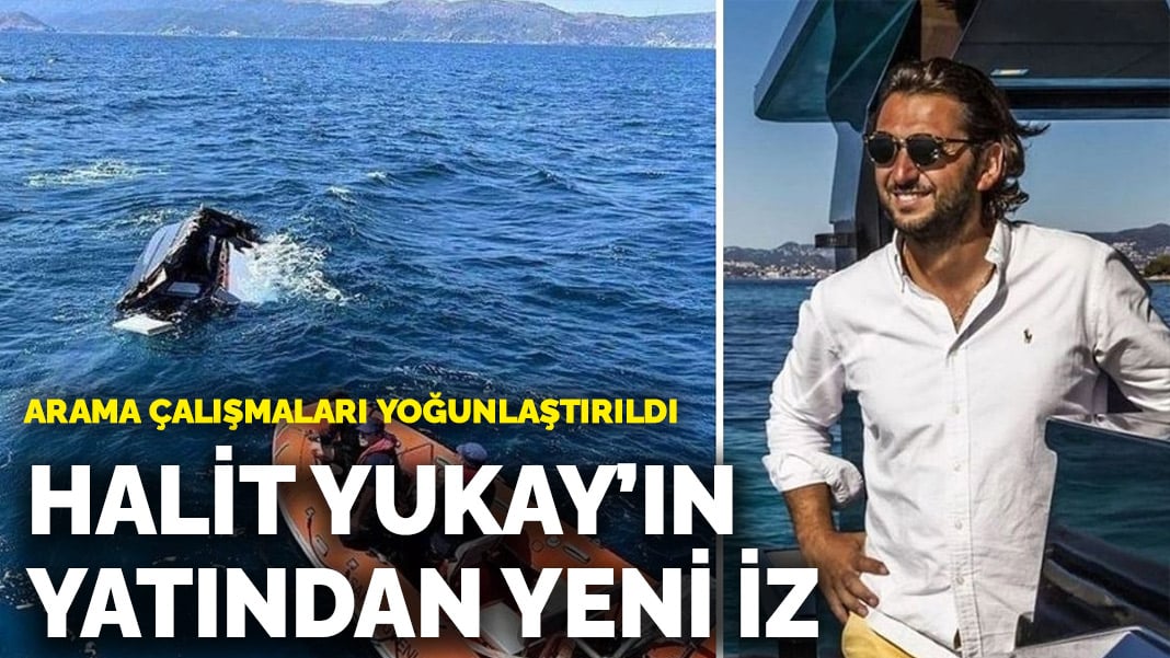 Halit Yukay’ın yatının parçalanan koltuğu kıyıya vurdu