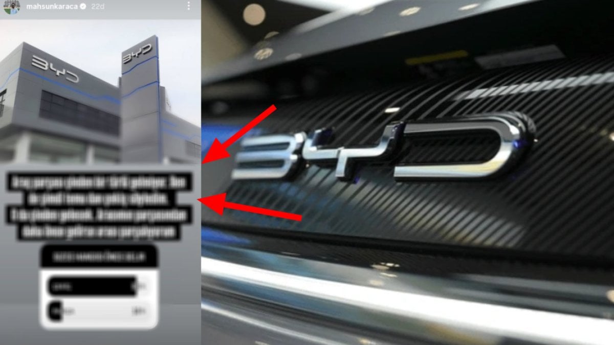 Mahsun Karaca’dan olaylı çıkış! BYD aracının parçası gelmeyince yaptığı şey ağızları açık bıraktı!