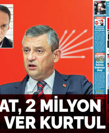 İmzayı at, 2 milyon doları ver kurtul