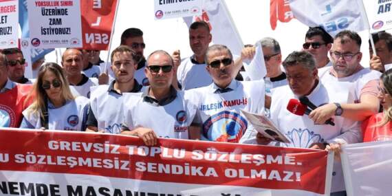 Kamu çalışanları iş bırakıyor