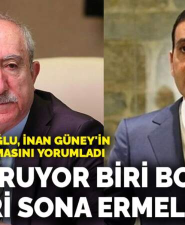 AK Partili Miroğlu, İnan Güney’in gözaltına alınmasını yorumladı: Biri kuruyor biri bozuyor halleri sona ermeli
