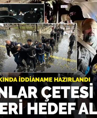 Daltonlar suç örgütü iddianamesi hazırlandı: 105 şüpheliye dava açıldı, üyeler gençlerden oluşuyor