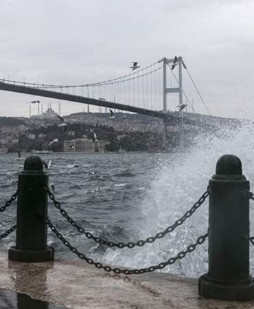 AKOM’dan İstanbul için kuvvetli poyraz uyarısı