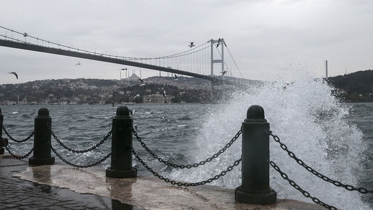 AKOM’dan İstanbul için kuvvetli poyraz uyarısı