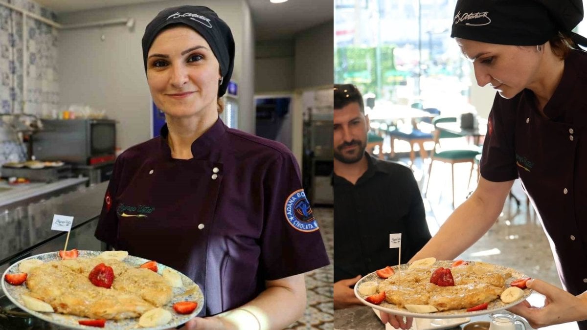 Eşinin damak zevkinden yola çıktı! Adana’da tatlı devrimi: Siparişlere yetişemiyor
