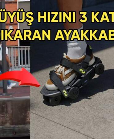 Sosyal medyayı sallayan ayakkabı! Yürüyüş hızını 3 katına çıkarıyor: Dolmuşları işsiz bırakacak icat