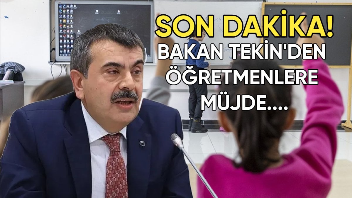 Son dakika! Milli Eğitim Bakanı Tekin’den öğretmenlere müjde: İkinci il dışı tayini yapılacak!