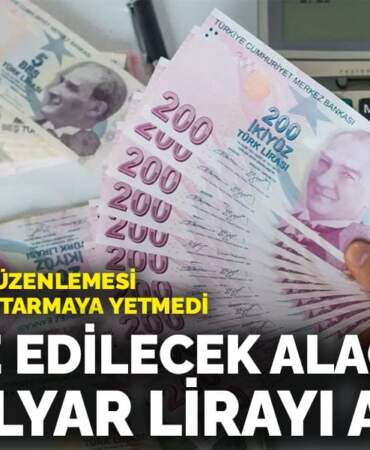 Yapılandırma düzenlemesi borçluları kurtarmaya yetmedi: Tasfiye edilecek alacaklar 211 milyar lirayı aştı