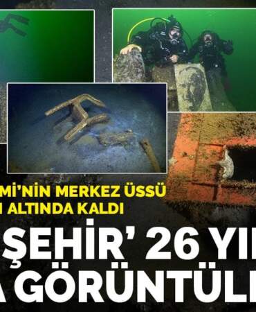 Marmara Depremi’nin deniz altında kalan enkazı 26 yıl sonra görüntülendi
