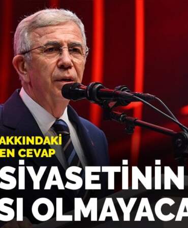 Mansur Yavaş hakkındaki iddialara ABB’den cevap: İftira siyasetinin parçası olmayacağız