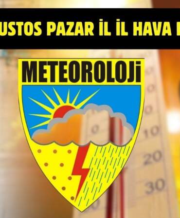Meteoroloji’den yeni uyarı geldi! Tüm Türkiye’yi yakından ilgilendiriyor: İşte 17 Ağustos il il hava durumu