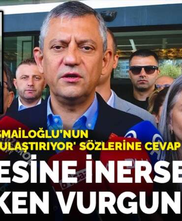 Özel’den Karaismailoğlu’nun ‘Hırsızlığı meşrulaştırıyor’ sözlerine cevap: Seviyesine inersek çıkarken vurgun yeriz