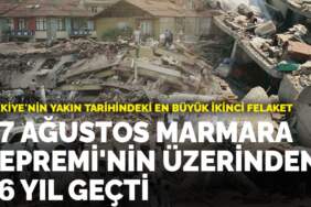 17 Ağustos Marmara Depremi’nin üzerinden 26 yıl geçti
