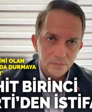 Mücahit Birinci AK Parti’den istifa etti: Müminlerin emini olan liderimin yanında durmaya devam edeceğim