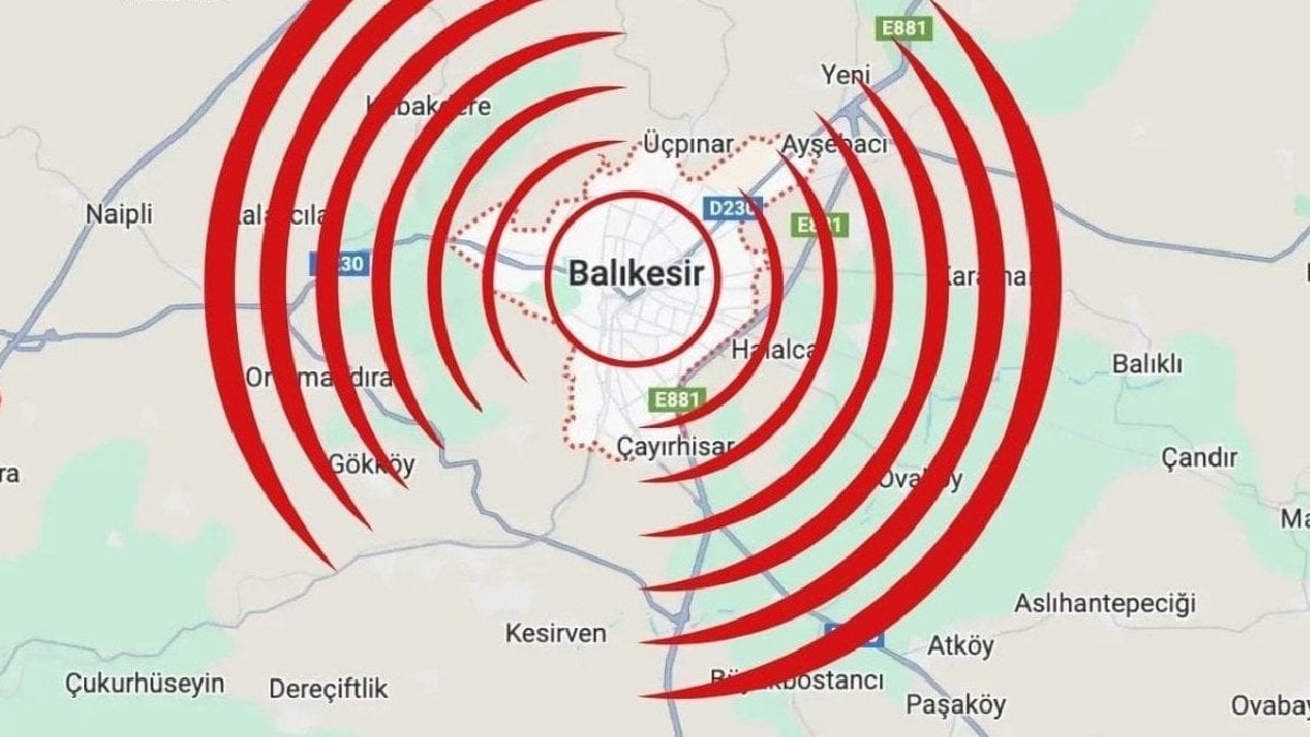 Balıkesir’de ard arda deprem