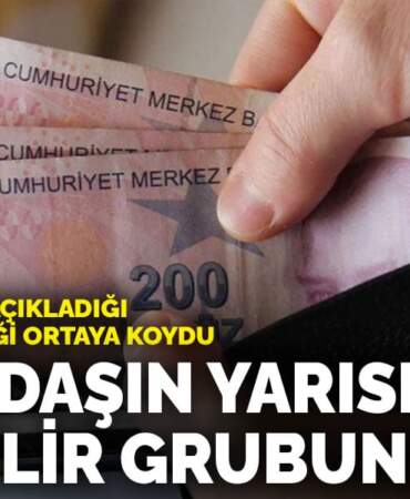 TÜİK’in ilk kez açıkladığı rapor eşitsizliği ortaya koydu: Vatandaşın yarısı alt gelir grubunda