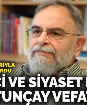Tarihçi ve siyaset bilimci Mete Tunçay hayatını kaybetti