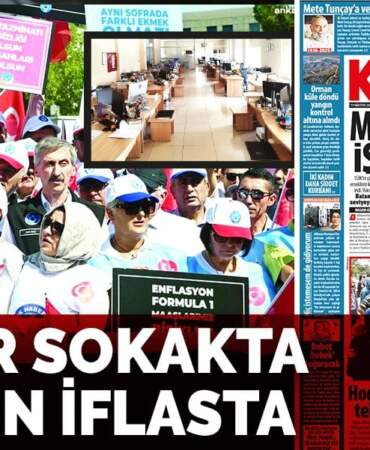 Memur sokakta işveren iflasta