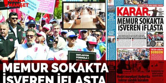 Memur sokakta işveren iflasta
