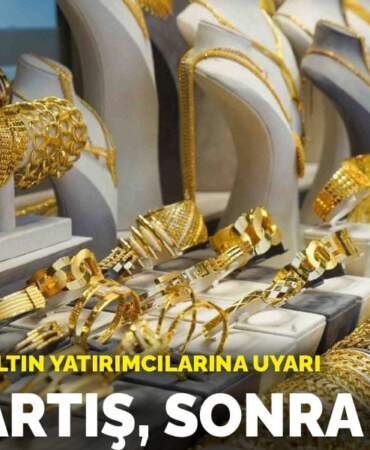 Dev bankadan altın yatırımcılarına uyarı: Önce artış, sonra düşüş