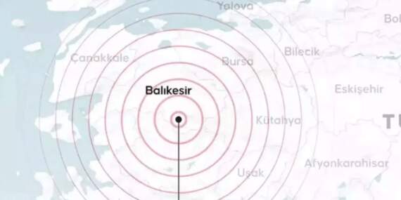 Balıkesir’de deprem
