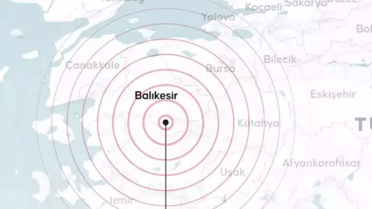 Balıkesir’de deprem