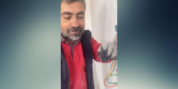 Yok artık dedirtecek görüntü! Usta kaydetti: İnşaatlarda gizli hırsızlık ortaya çıktı