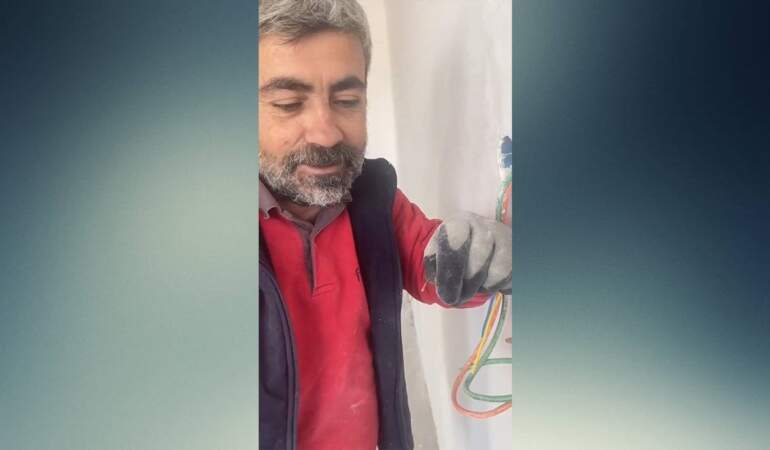 Yok artık dedirtecek görüntü! Usta kaydetti: İnşaatlarda gizli hırsızlık ortaya çıktı
