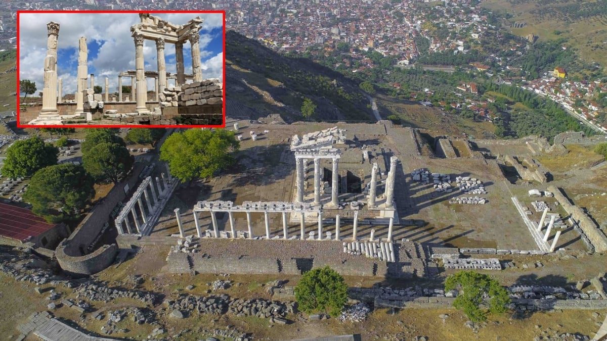 Tarihin derinliklerine dalmak isteyenlerin yeni rotası! Burada asırlar öncesine yolculuk yapabilirsiniz: Bergama Antik Kenti