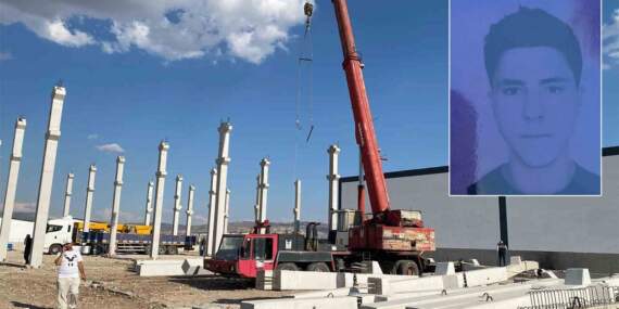 Ankara’da iş kazası! Vinç halatı koptu 20 yaşındaki işçi hayatını kaybetti